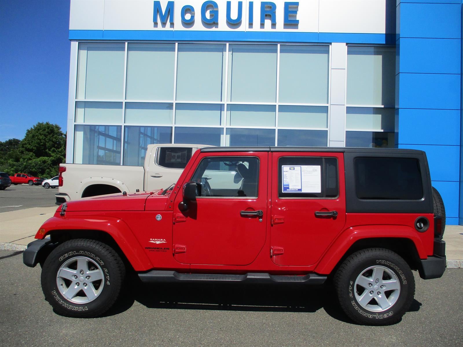 Used 2013 Jeep Wrangler Unlimited Sahara with VIN 1C4HJWEG4DL693281 for sale in Newton, NJ