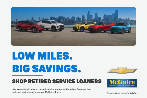 Low Miles. Big Savings.